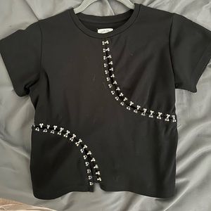 WithJean clasp t shirt